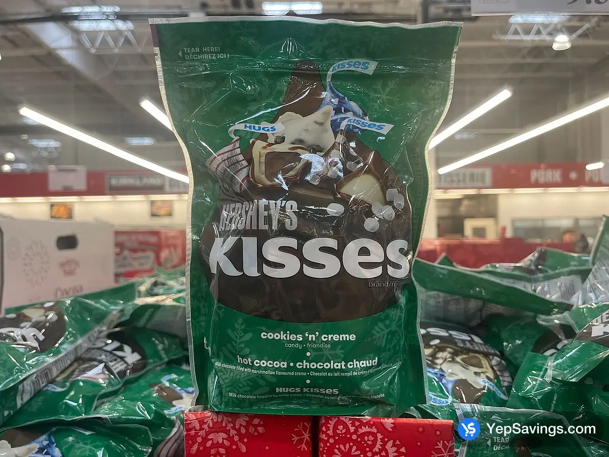 Costco HERSHEY HOLIDAY KISSES 630g - Canada (ITM 1733429)