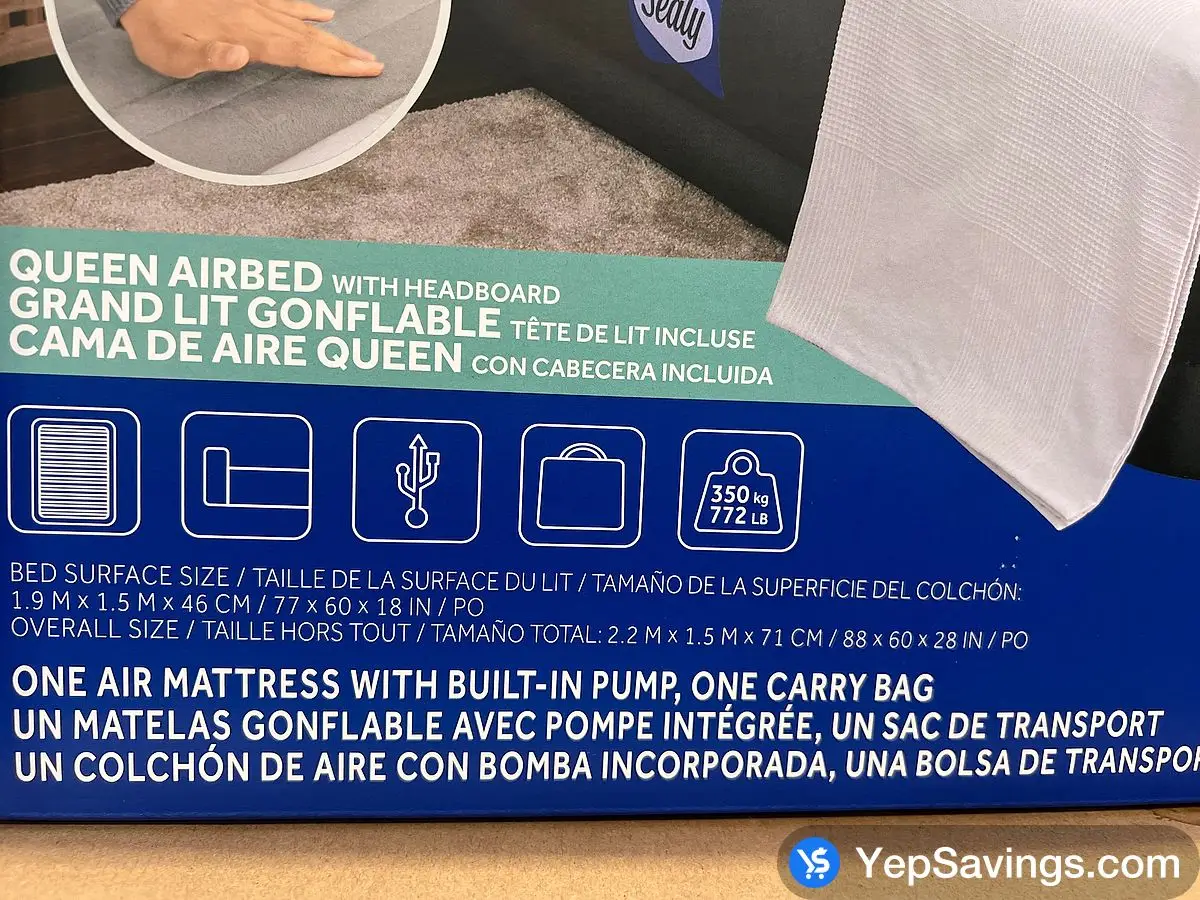 SEALY AIR MATRESS ALWAYZAIR ITM 2621060 at Costco