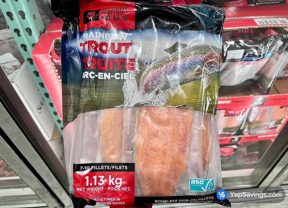 Costco IMPERIAL SEAFOOD RAINBOW TROUT 1.13 kg - Canada (ITM 2347818)