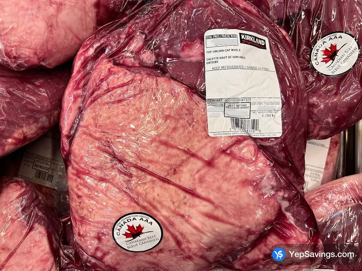 Costco Top Sirloin Cap Whole - Canada (ITM 47325)