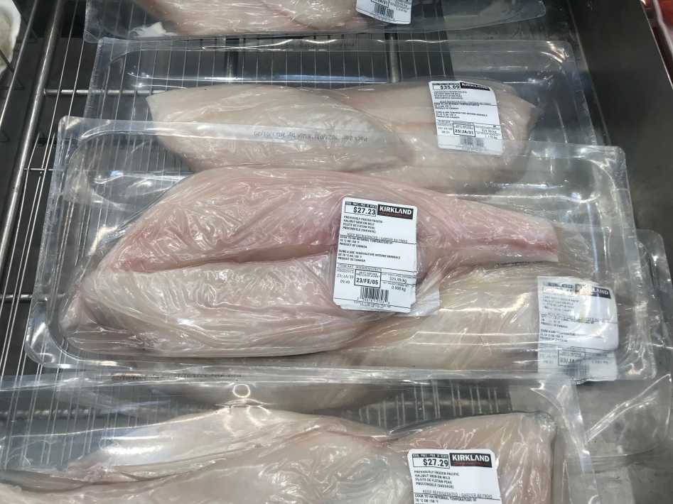 Costco Pacific Halibut Regular Price: $59.99/kg - Canada (ITM 28076)