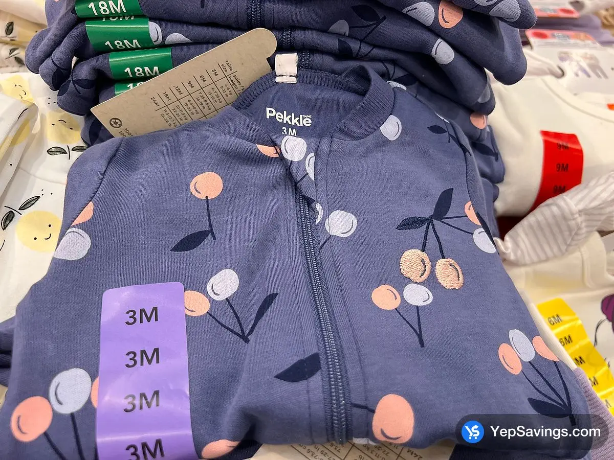 Costco PEKKLE ORGANIC COTTON SLEEPER INFANTS SIZES 3-24M - Canada (ITM 4177411)