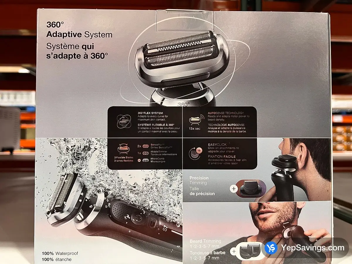 BRAUN SHAVER KIT SERIES 7 ITM 1723990 at Costco