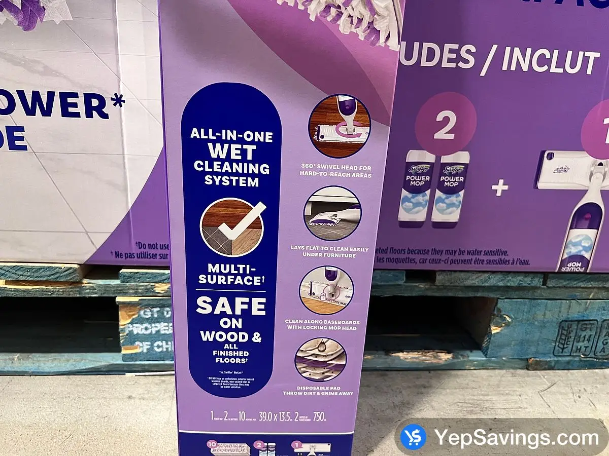 Costco SWIFFER POWERMOP STARTER KIT - Canada (ITM 1742580)