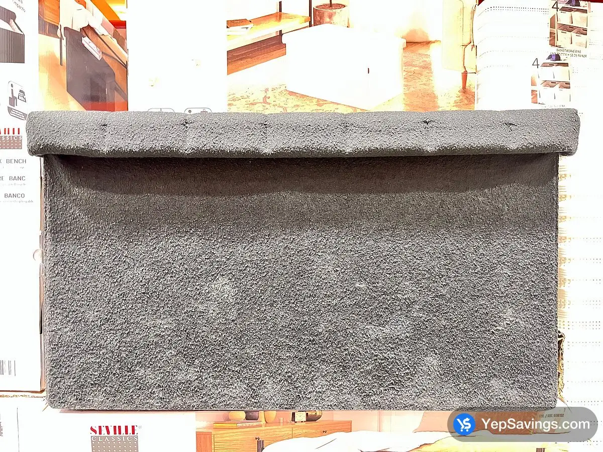 Costco SEVILLE FOLDABLE OTTOMAN 30 x 15.7 x 17 in - Canada (ITM 1796132)