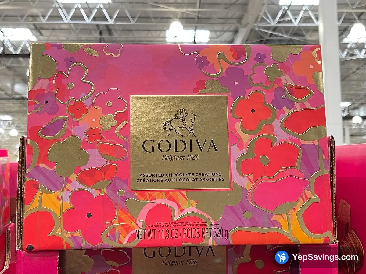 Costco GODIVA ASSORTED CHOCOLATE 320 g - Canada (ITM 1871247)