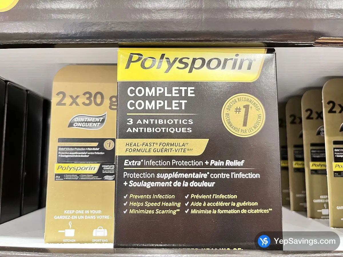 POLYSPORIN COMPLETE 2 X 30 G ITM 277990 at Costco