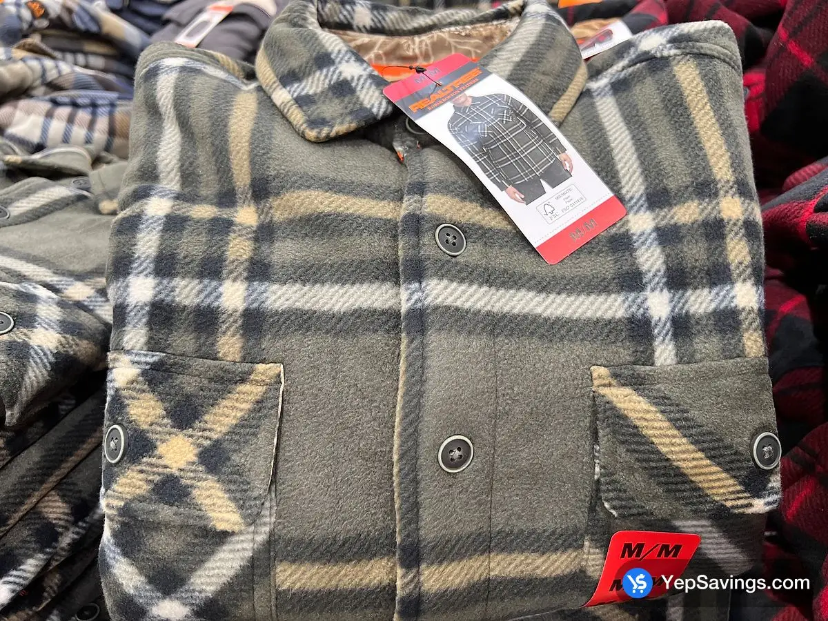 Costco REALTREE SHERPA LINED JACKET +MENS SIZES S-XXL - Canada (ITM 1630545)
