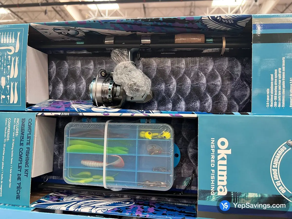 Costco OKUMA COMPLETE FISHING KIT ALARIS - Canada (ITM 1758041)