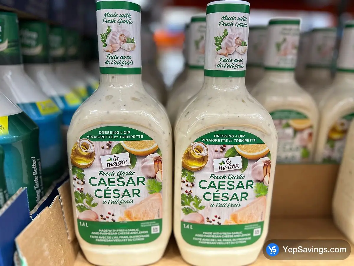 LA MAISON CAESAR SALAD DRESSING 1.4L ITM 102708 at Costco