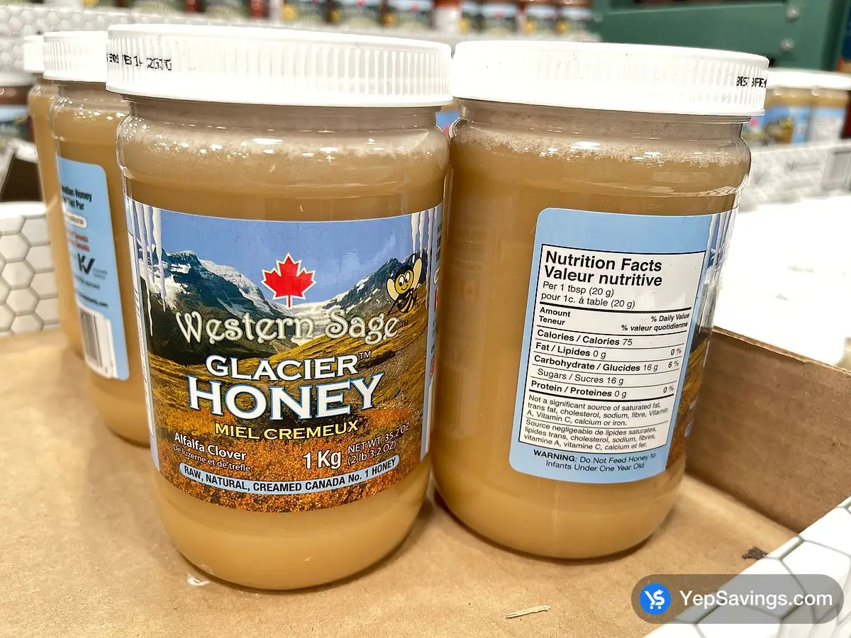 Costco KB HONEY WESTERN SAGE GLACIER 1KG - Canada (ITM 234918)