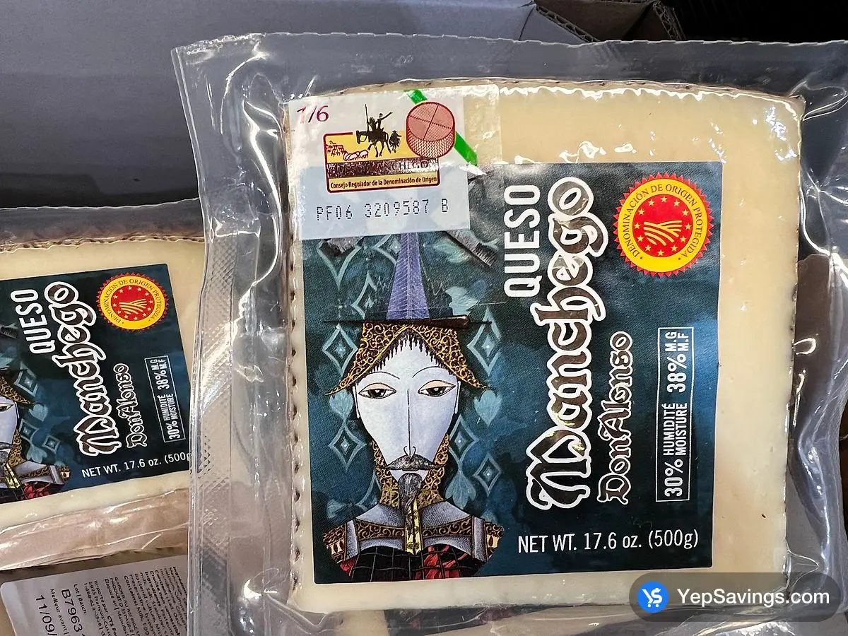 DON ALONSO MANCHEGO DOP 500 g ITM 1734018 at Costco