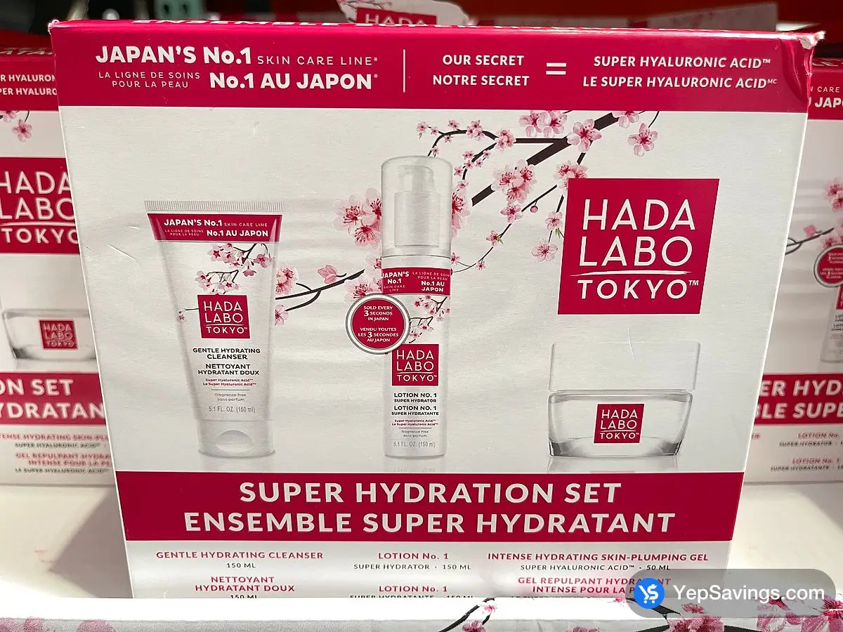 Costco HADA LABO TOKYO SUPER HYDRATION 3 - STEP 3 pieces - Canada (ITM 1845220)