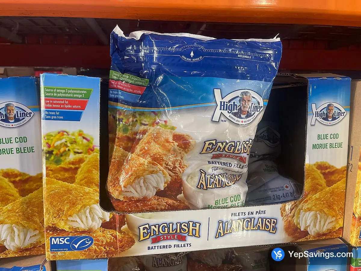 Costco HIGH LINER ENGLISH STYLE COD 2 kg - Canada (ITM 2264172)