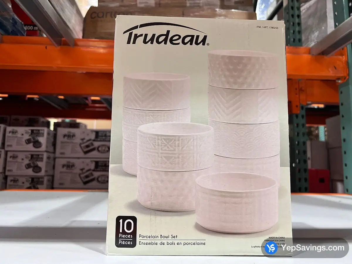 Costco TRUDEAU SMALL SERVING BOWLS PACK OF 10 - Canada (ITM 1780250)