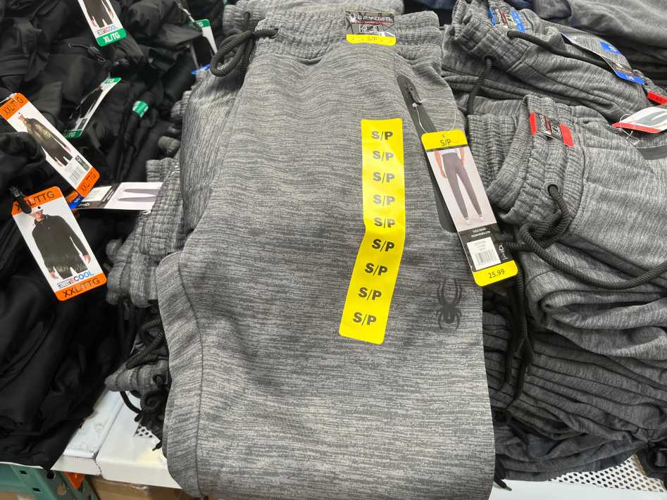 Costco SPYDER FLEECE JOGGER + MENS SIZES S - XXL - Canada (ITM 1713390)
