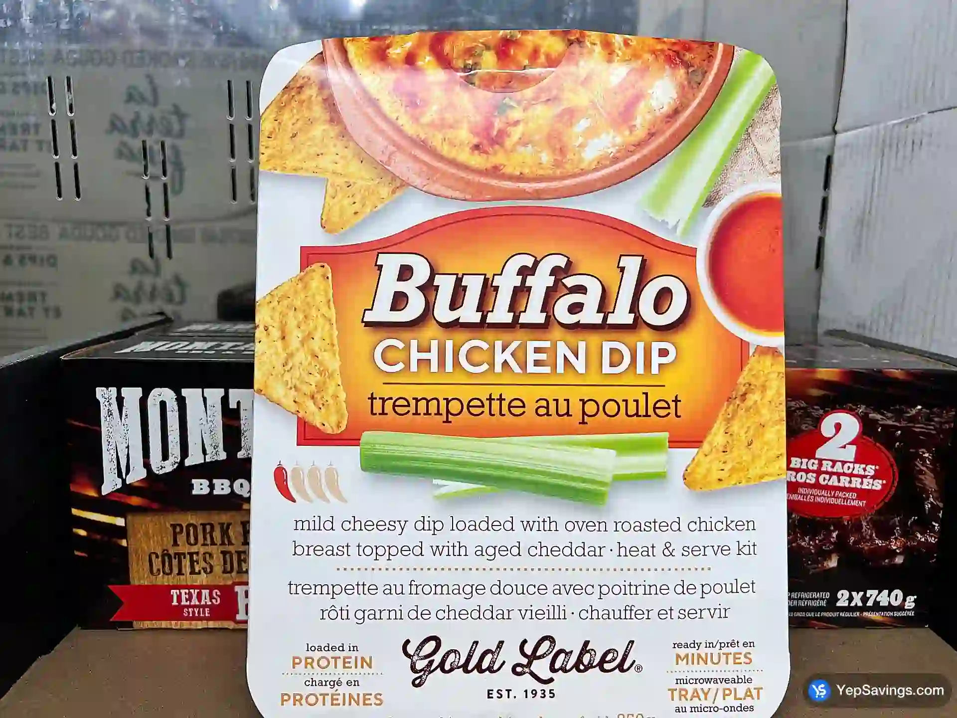 Costco GOLD LABEL BUFFALO CHICKEN DIP 850 g - Canada (ITM 1759716)