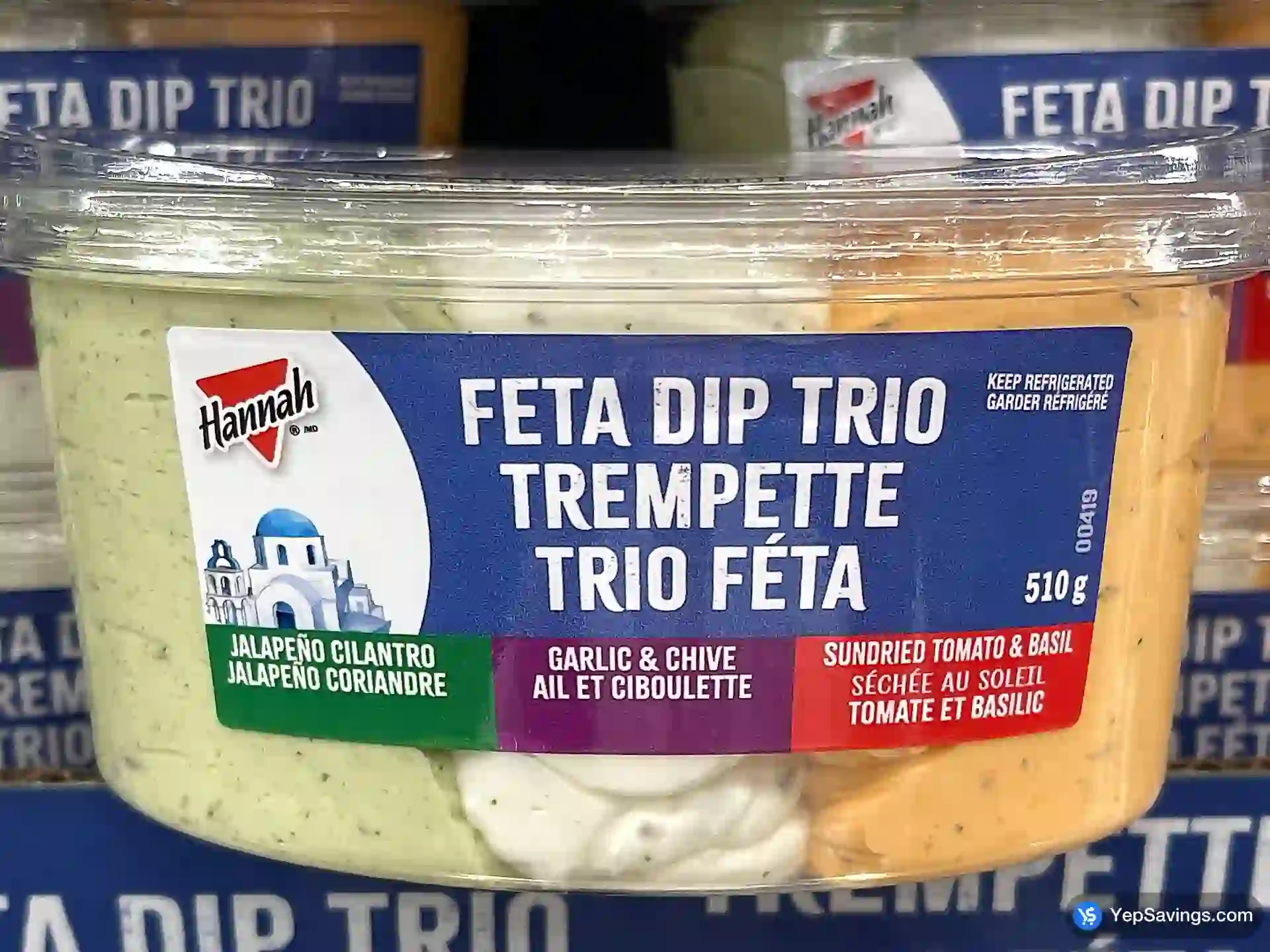 Costco HANNAH FETA TRIO DIP 510 g - Canada (ITM 1085810)