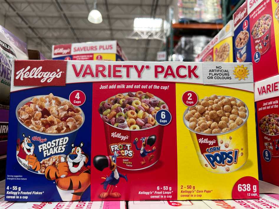 KELLOGG'S CEREAL IN A CUP 638 g ITM 1215269 at Costco