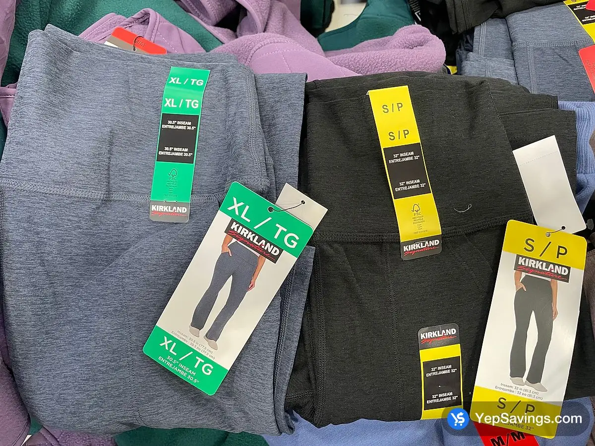 Costco KIRKLAND SIGNATURE FLARE YOGA PANT + LADIES SIZES S - XXL - Canada (ITM 7762010)