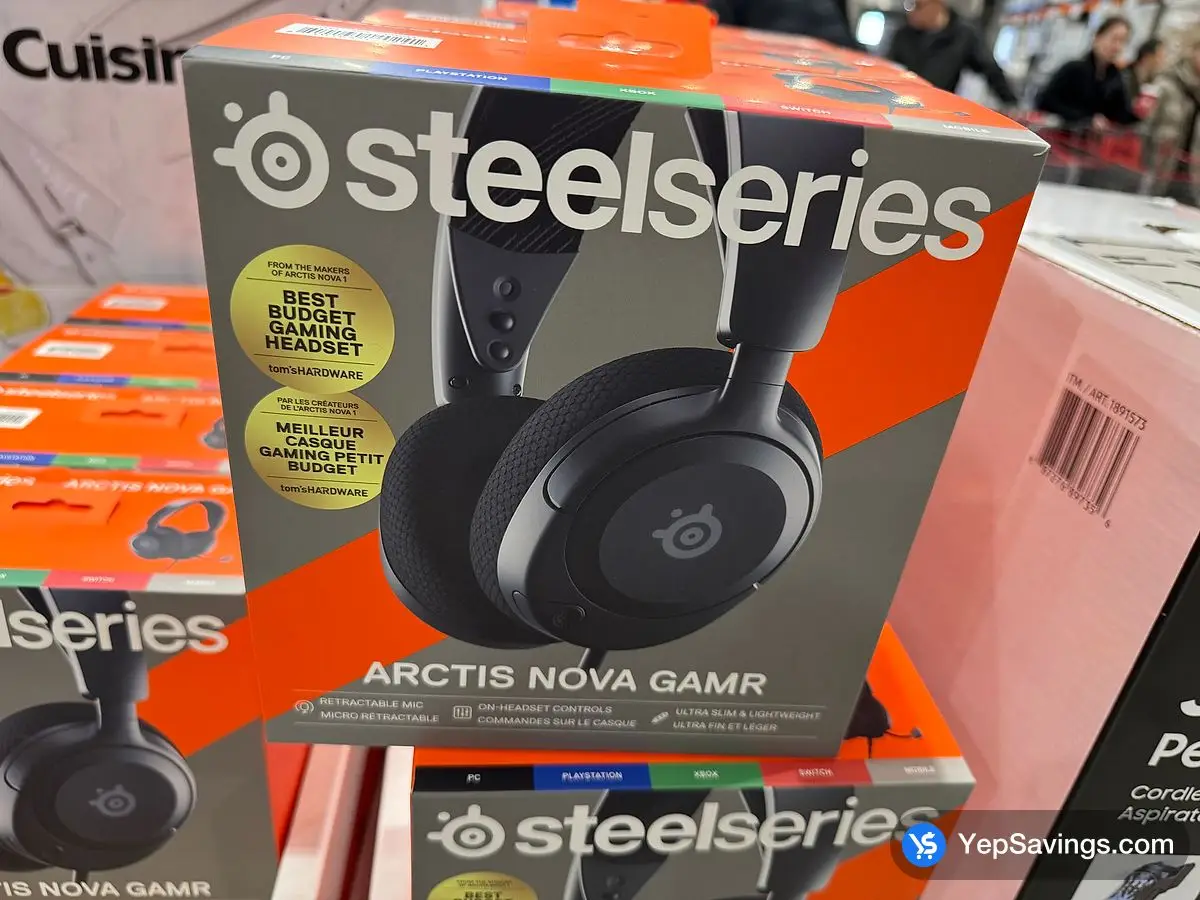 Costco STEELSERIES GAMING HEADSET ARCTIS NOVA GAMR - Canada (ITM 4351234)