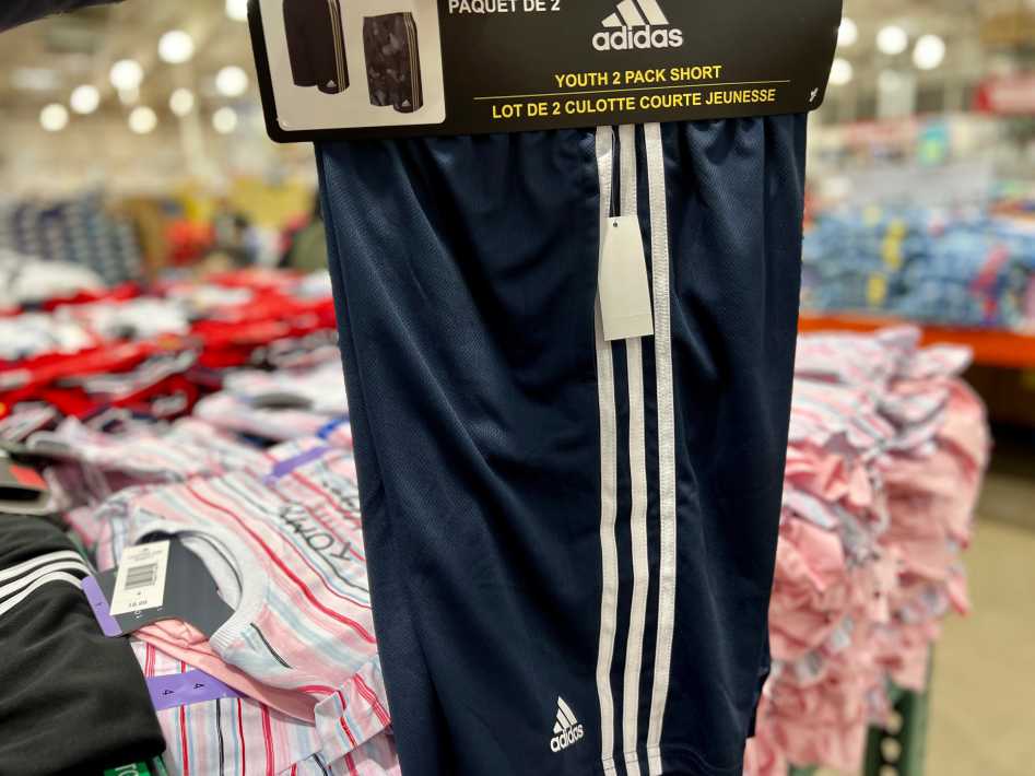 ADIDAS SHORTS 2PK BOYS SIZES 8-18/20 ITM 4349790 at Costco