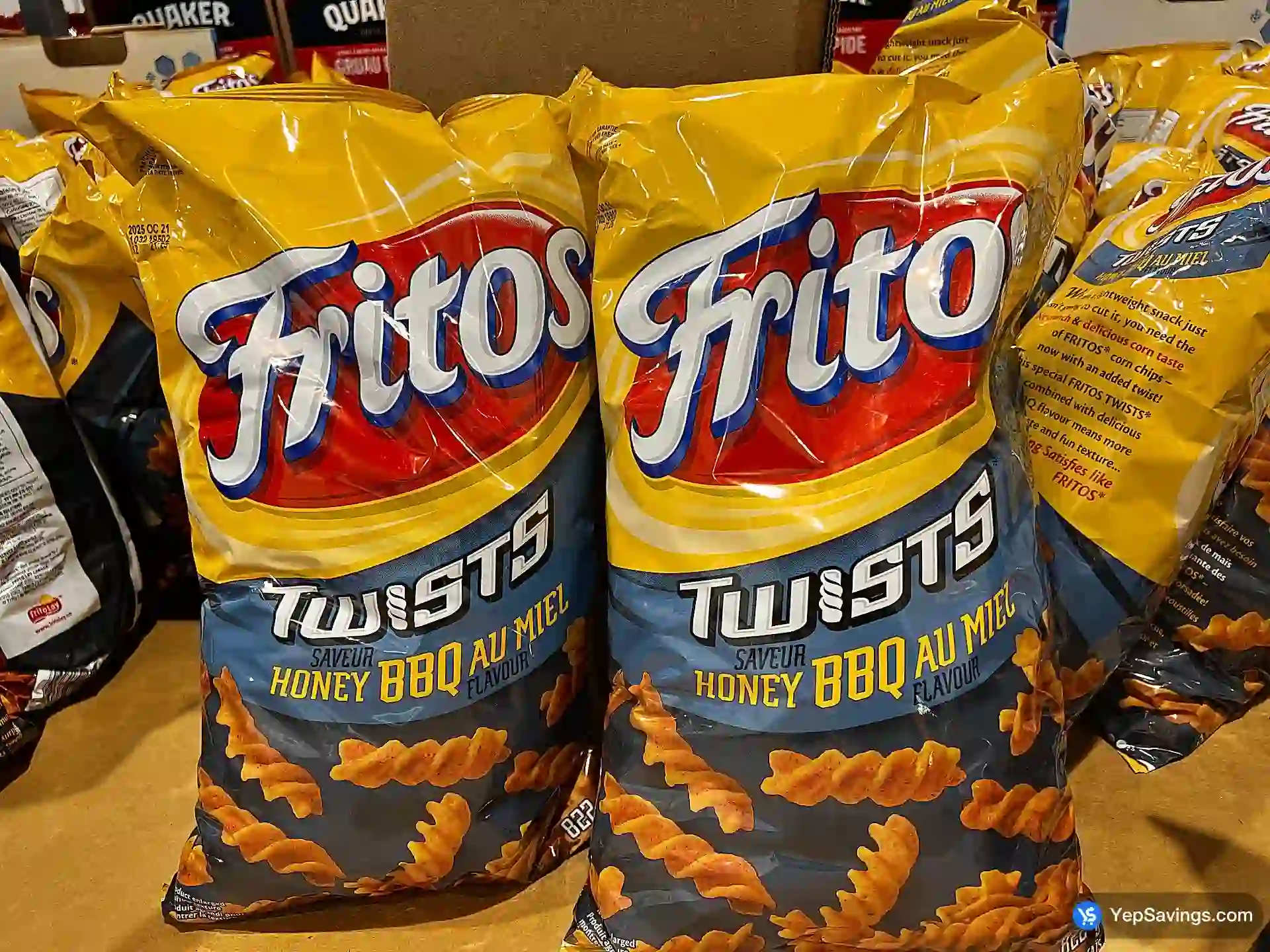 Costco FRITOS HONEY BBQ TWISTS 822g - Canada (ITM 2535637)