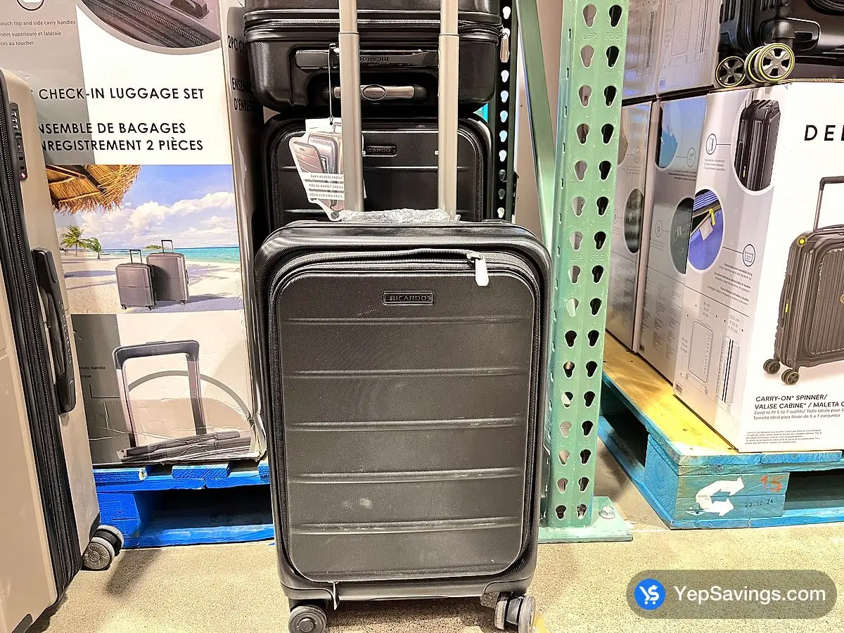 Costco RICARDO HARDSIDE CARRY - ON Spinner wheels - Canada (ITM 1654598)