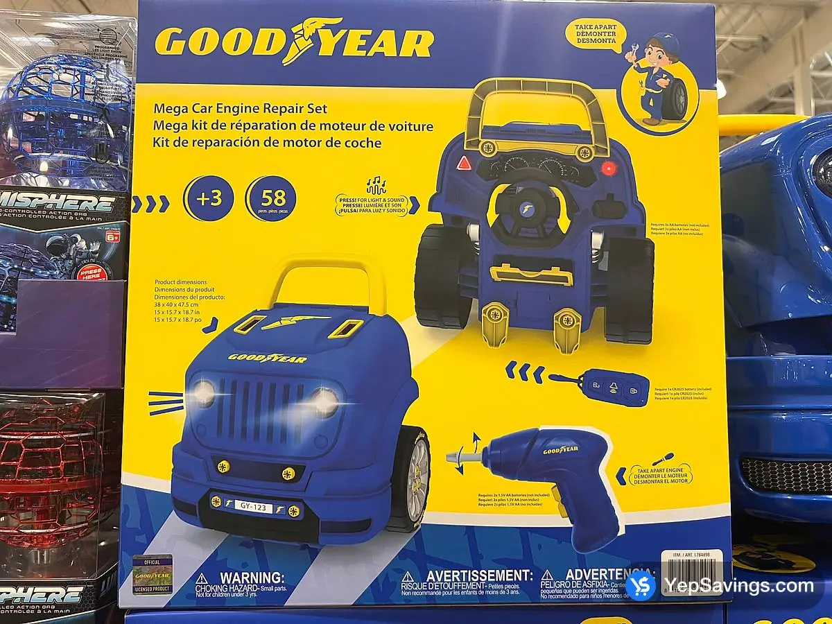 Costco GOODYEAR MEGA CAR ENGINE REPAIR KIT - Canada (ITM 1784898)