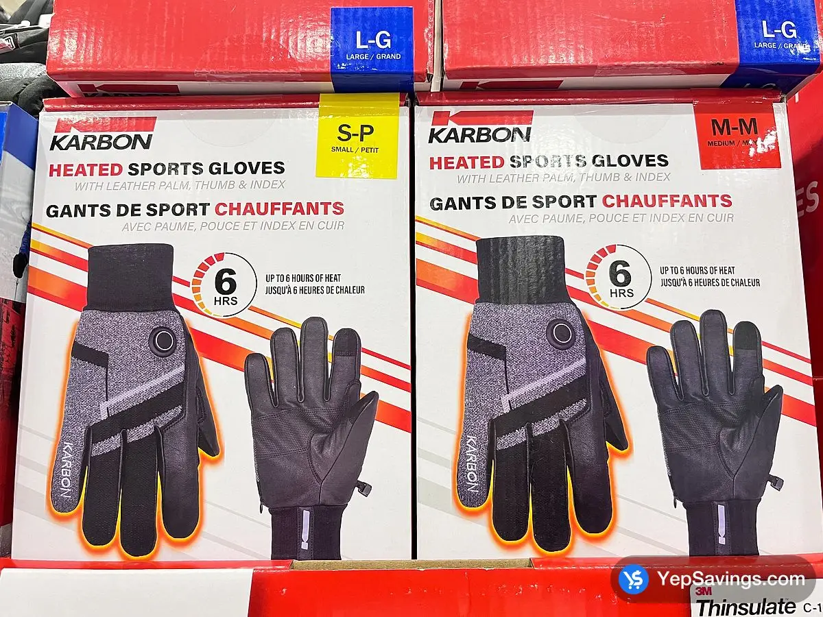 Costco KARBON 3D HYBRID GLOVE SIZES XS - Canada (ITM 1819616)