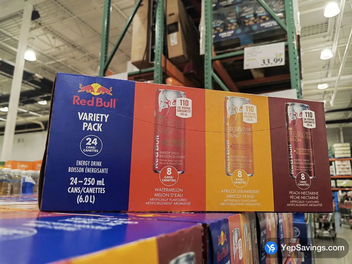 RED BULL VARIETY PACK 24 x 250 mL ITM 1729770 at Costco