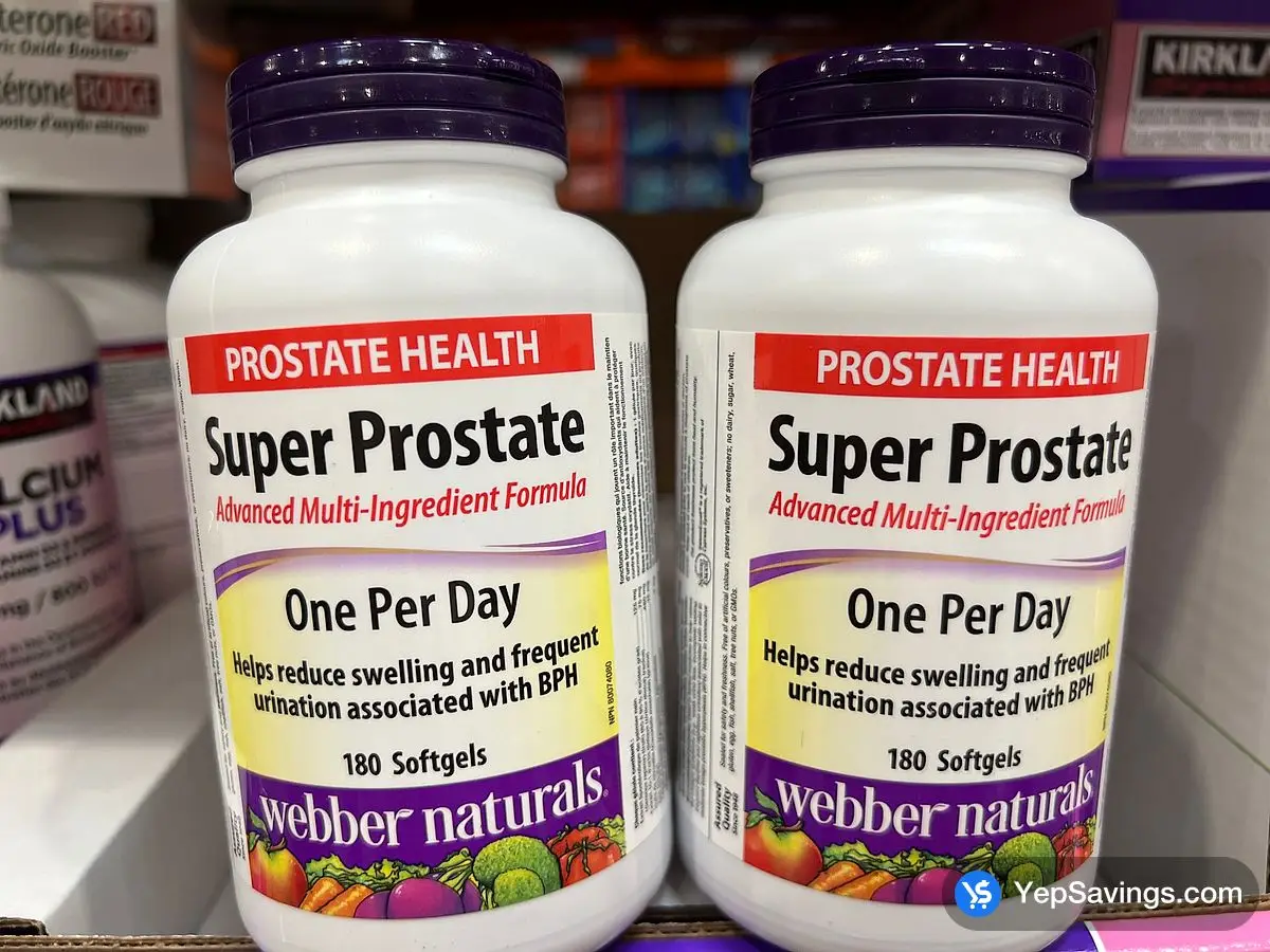Costco WN SUPER PROSTATE ADVANCED FORMULA 180 SOFTGELS - Canada (ITM 2145670)