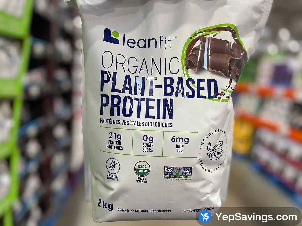 LEANFIT CHOCOLATE PLANT BASED PROTEIN 2 kg ITM 1782381 at Costco
