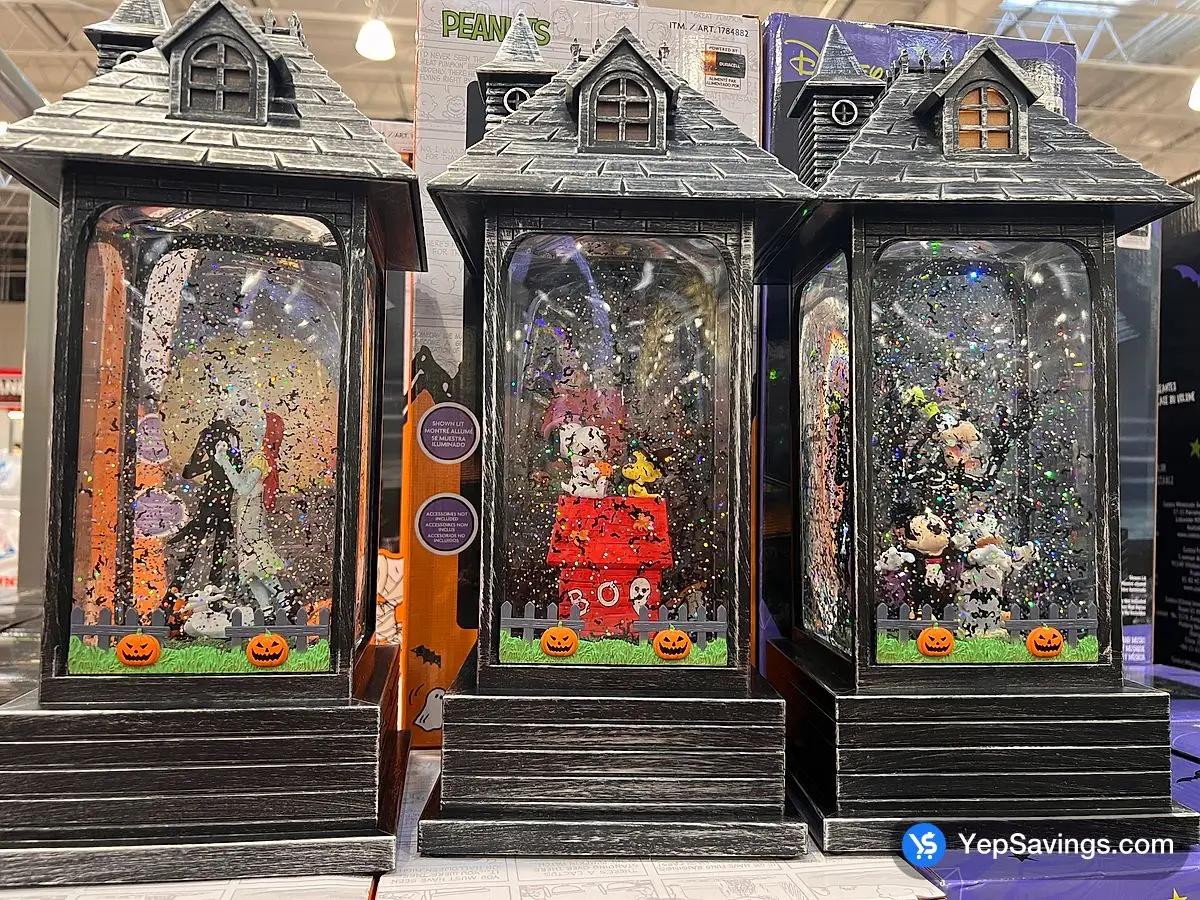 Costco DISNEY/PEANUTS HALLOWEEN LANTERN WITH LIGHTS AND MUSIC - Canada (ITM 1784882)