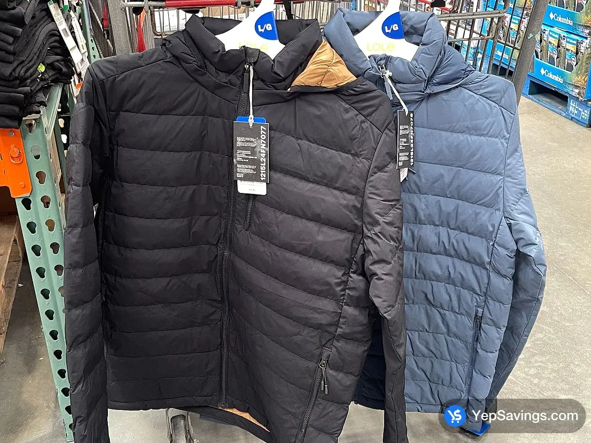 Costco LOLE PACKABLE JACKET + MENS SIZES S - XXL - Canada (ITM 1117730)