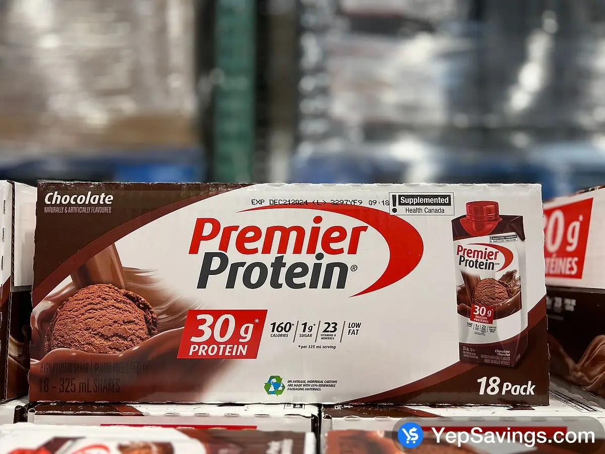 PREMIER NUTRITION PROTEIN SHAKE 18 x 325 mL ITM 485090 at Costco