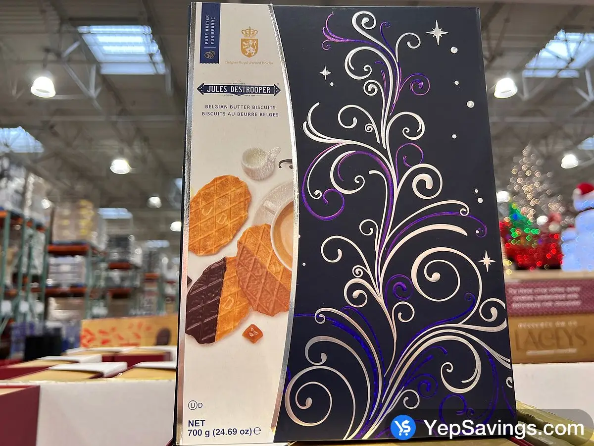 Costco JULES DESTROOPER BELGIAN BUTTER BISCUIT 700 g - Canada (ITM 1741239)