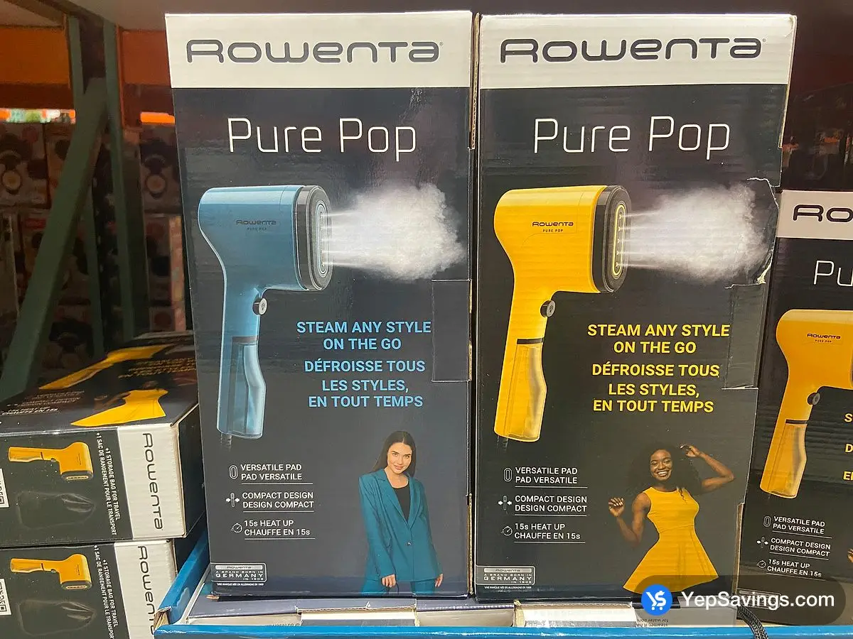 Costco ROWENTA PURE POP STEAMER - Canada (ITM 1891574)