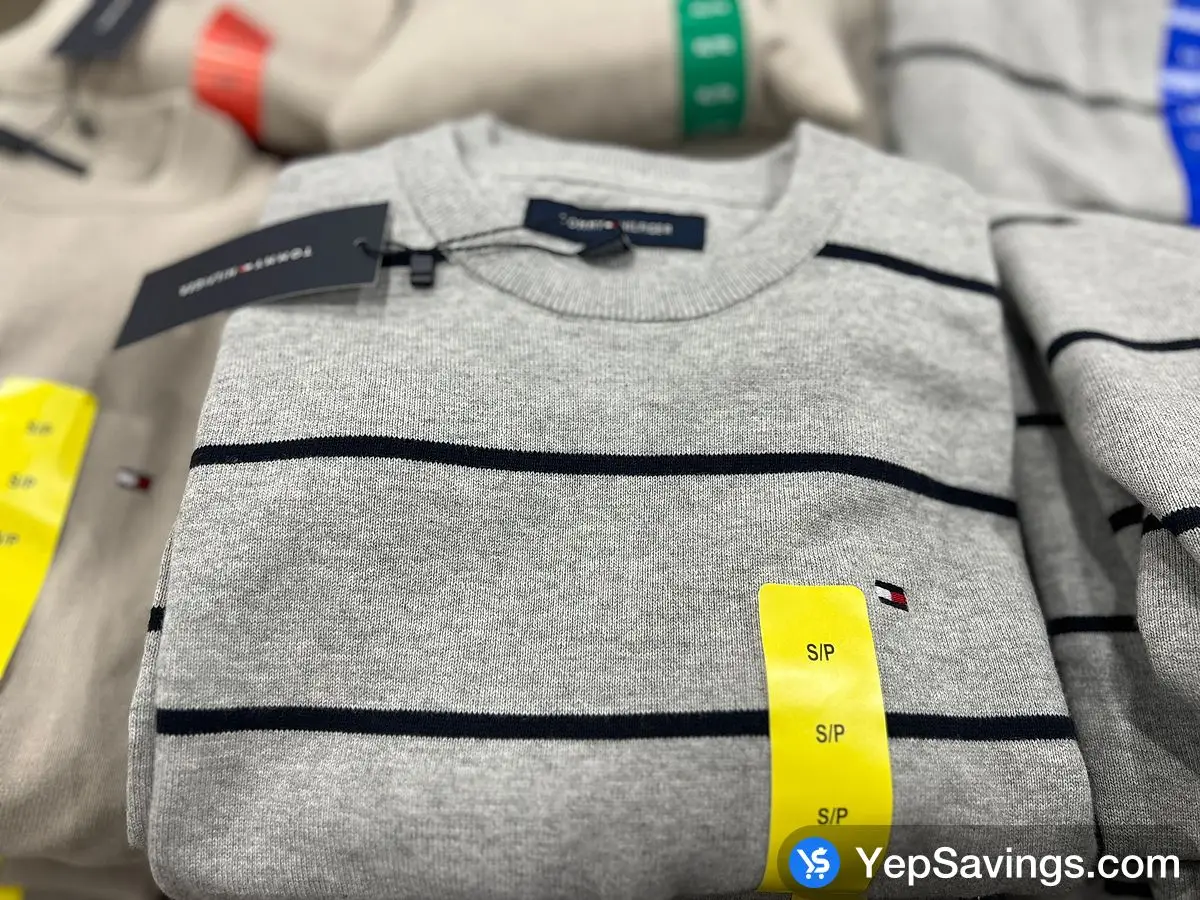 Costco TOMMY HILFIGER CREW SWEATER + MENS SIZES S - XXL - Canada (ITM 1719895)