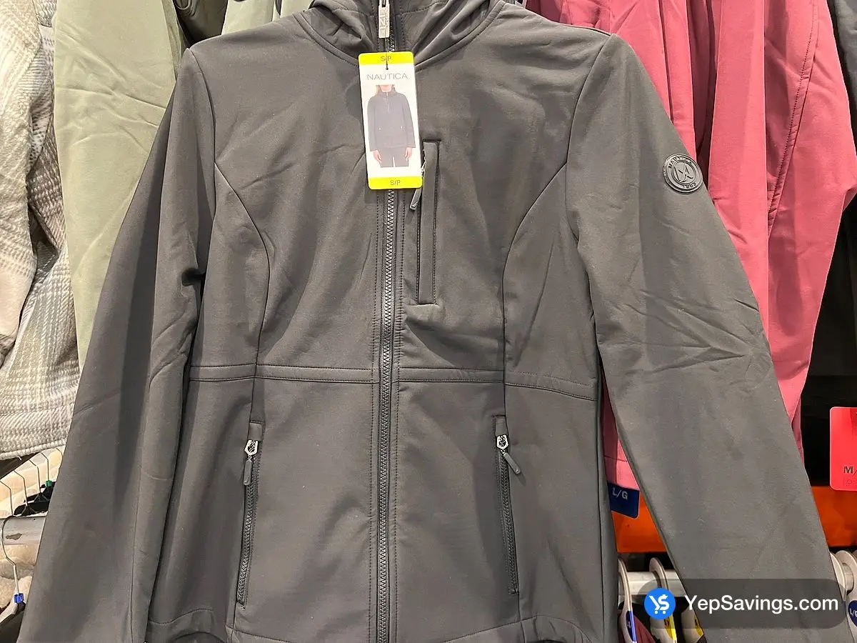 NAUTICA SOFTSHELL JACKET + LADIES SIZES M - XXL ITM 4152000 at Costco