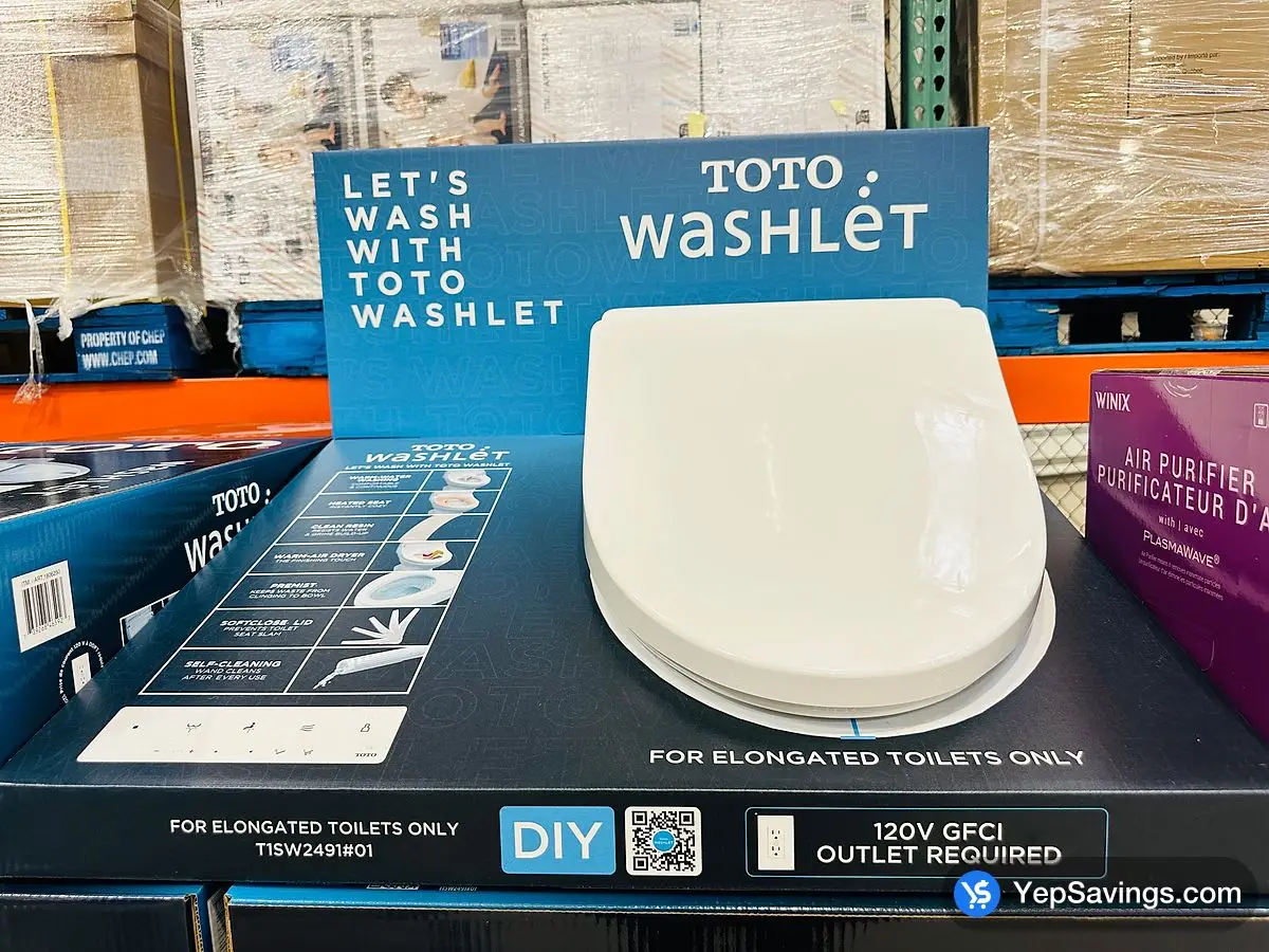 Costco TOTO WASHLET BIDET SEAT WASHLET - Canada (ITM 1806250)