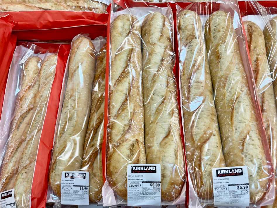 ARTISAN BAGUETTES 750g  ITM 776059 at Costco