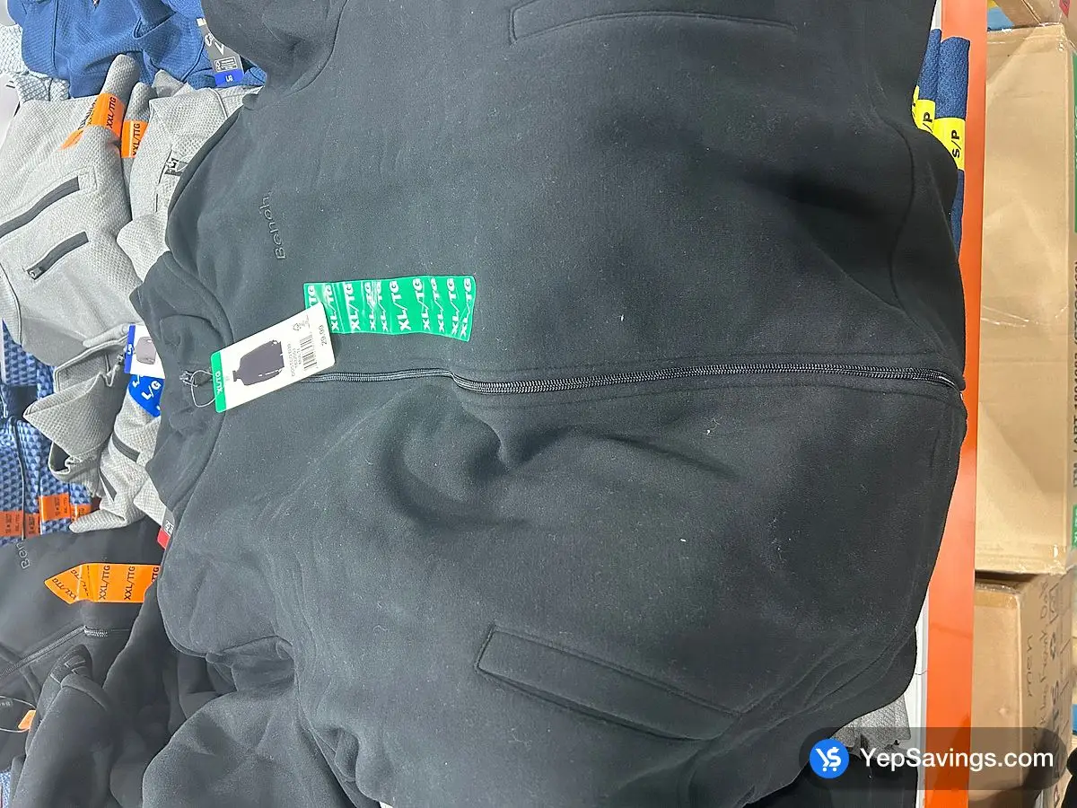Costco BENCH FULL ZIP JACKET XXL + MENS SIZES S - XXL - Canada (ITM 1832053)