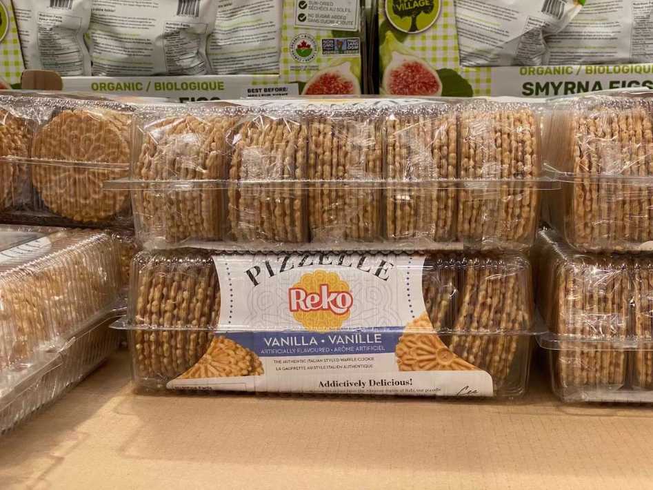 PIZZELLE ITALIAN STYLE COOKIES 565 g  D10 ITM 4919 at Costco