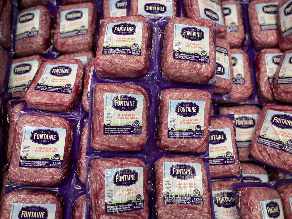 Costco LEAN GROUND VEAL 6 X 454G - Canada (ITM 21684)