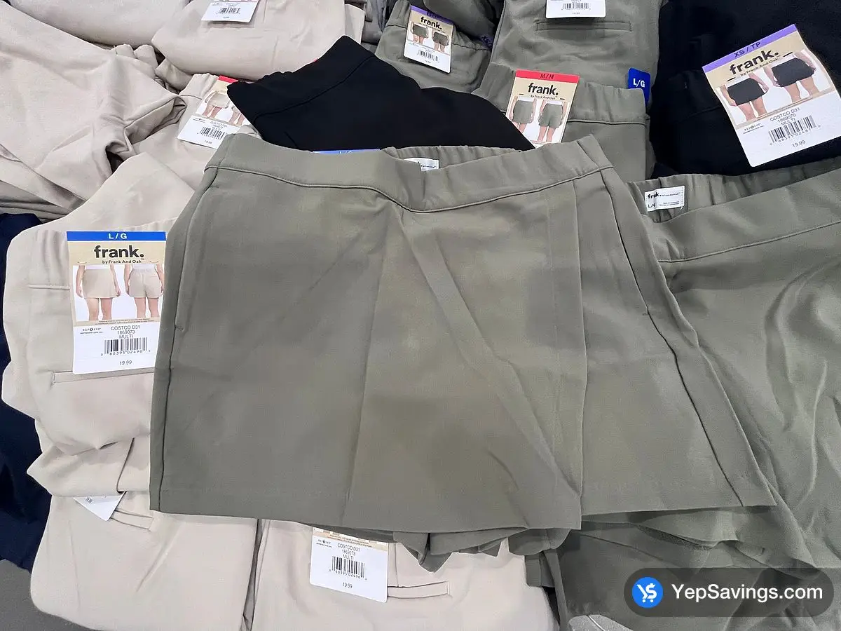 Costco FRANK BY FRANK & OAK SKORT + WOMENS SIZES XS - XL - Canada (ITM 1869070)