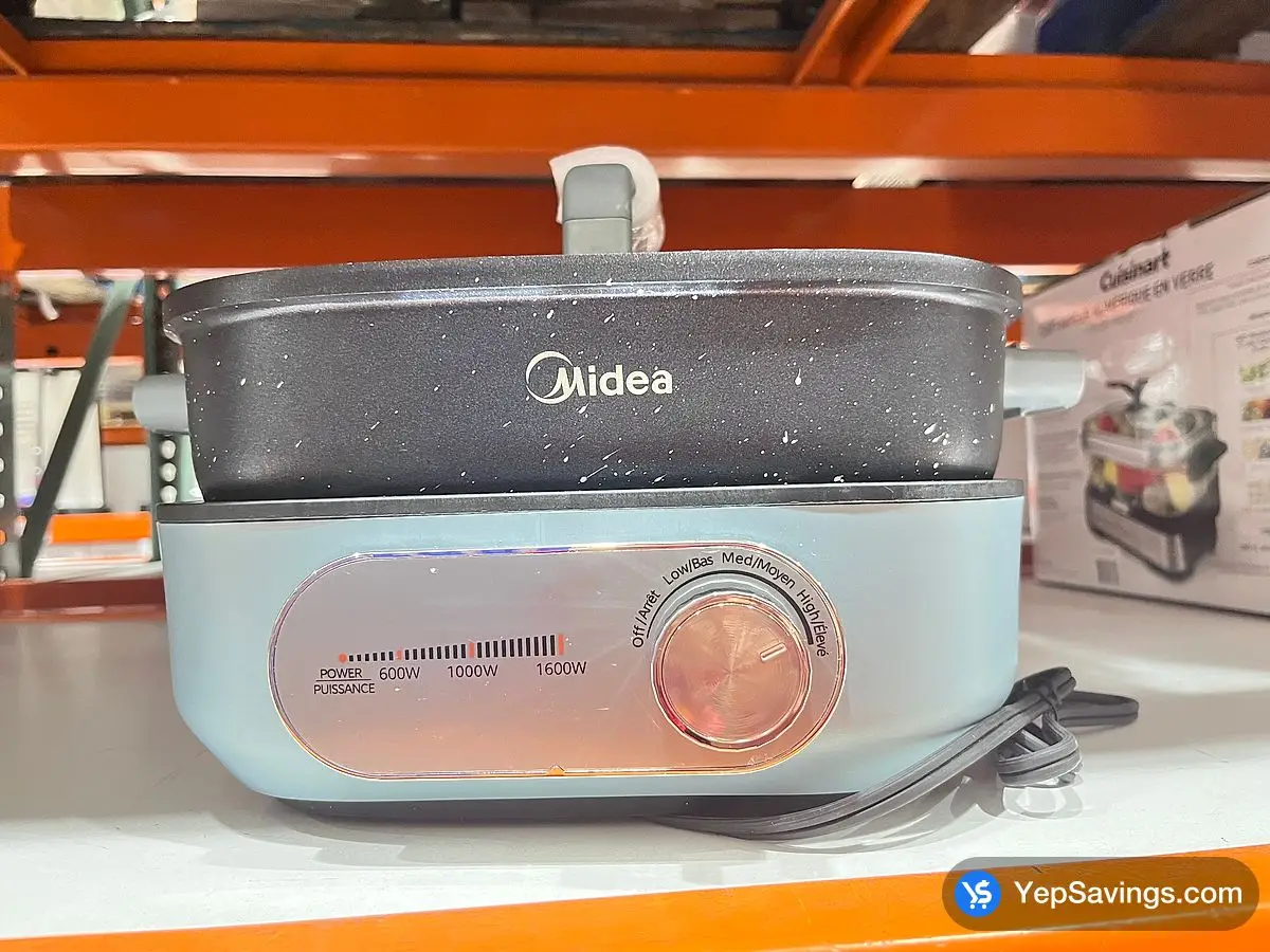 Costco MIDEA DUAL ZONE HOT POT 6.3 QT ( 6 L ) - Canada (ITM 8808800)