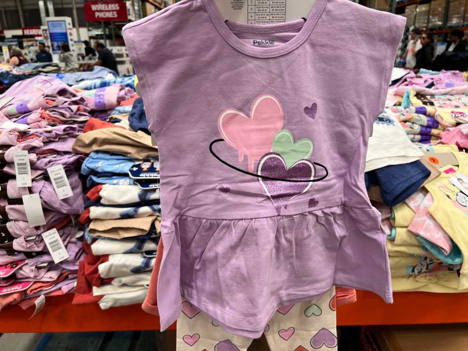PEKKLE 4PC PLAYWEAR SET 12 TODDLER SIZES 12M - 5 ITM 2763455 at Costco