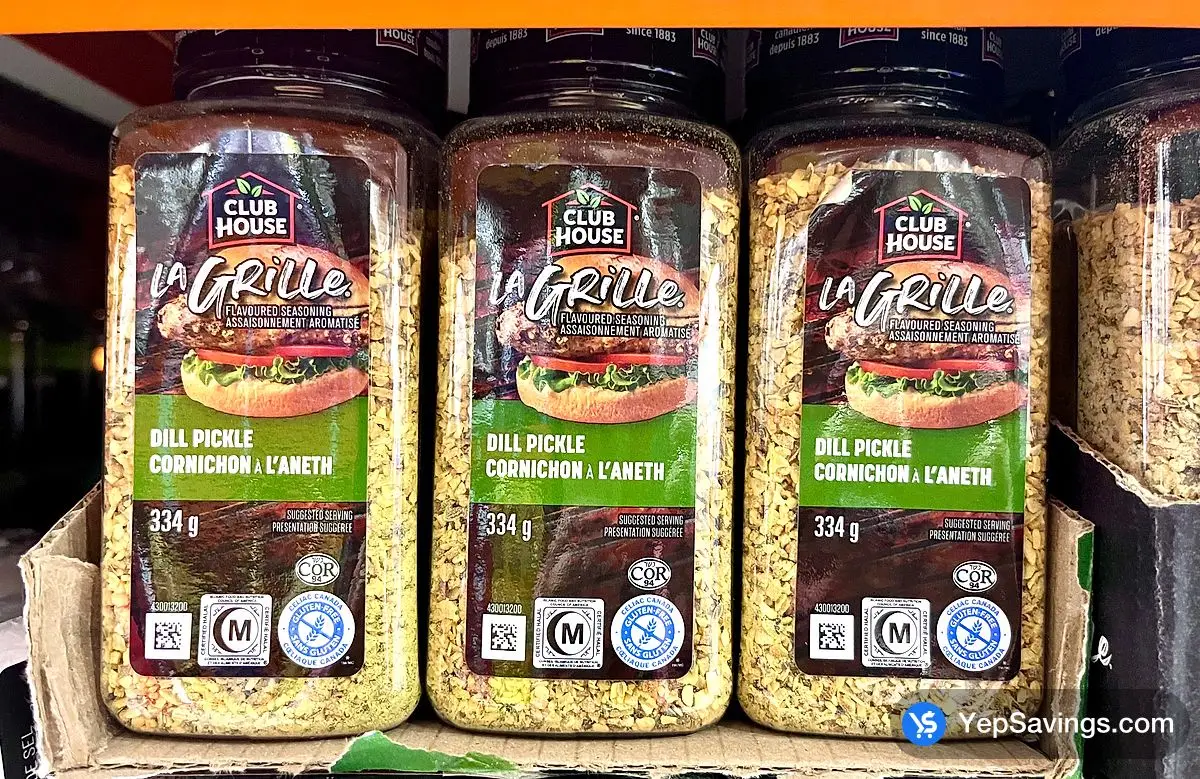 Costco CLUB HOUSE DILL PICKLE SEASONING 334 g - Canada (ITM 5013703)