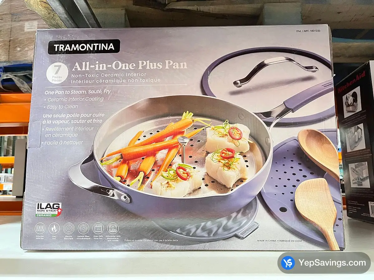 Costco TRAMONTINA ALL IN ONE PLUS PAN 7 PIECES - Canada (ITM 1831233)